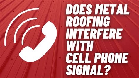 metal roofing cell phone service